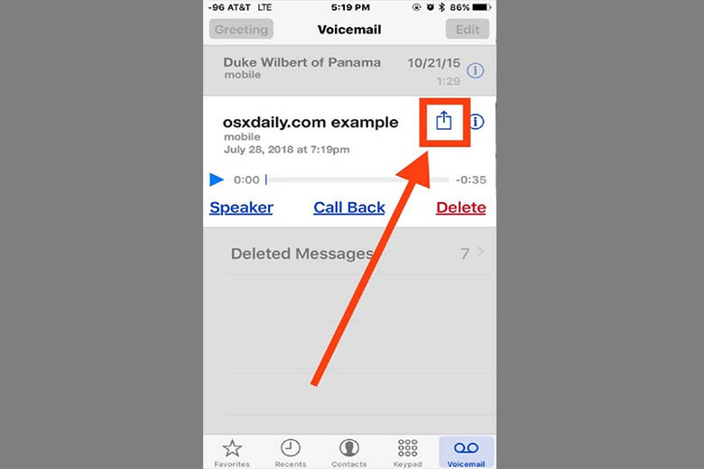 Voicemail ghi âm cuộc gọi trên iPhone b4 Voicemail ghi âm cuộc gọi trên iPhone b4