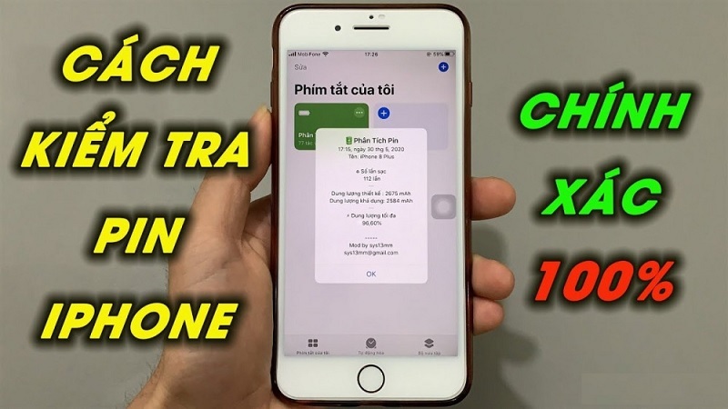 kiểm tra pin iPhone kiểm tra pin iPhone