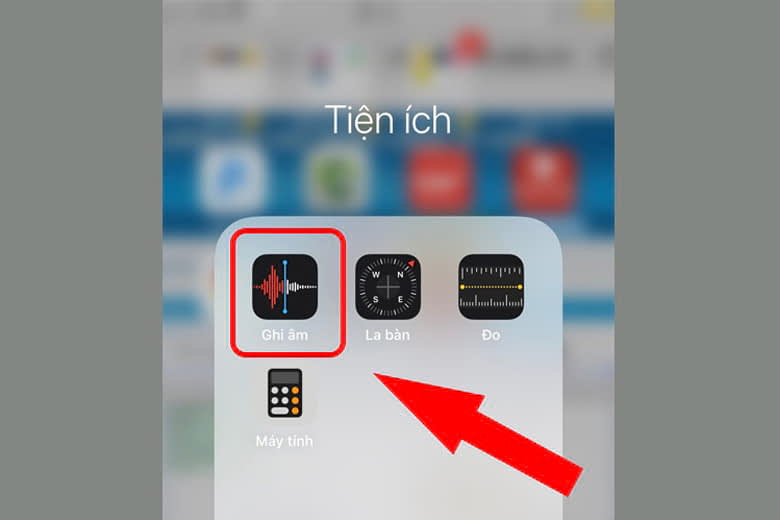 Ứng dụng ghi âm trên iPhone Ứng dụng ghi âm trên iPhone
