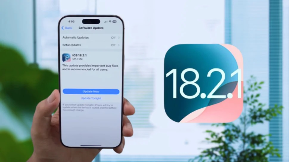 C&aacute;ch Cập Nhật iOS 18.2.1