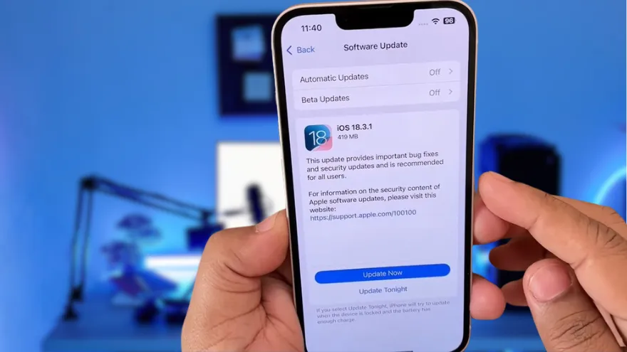 Cách Cập Nhật iOS 18.3.1 Cách Cập Nhật iOS 18.3.1