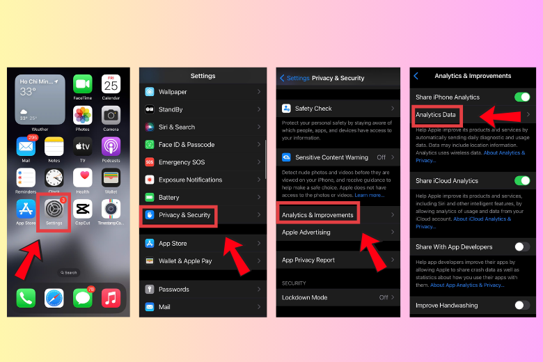 Cách kiểm tra lỗi Panic Full trên iPhone Cách kiểm tra lỗi Panic Full trên iPhone