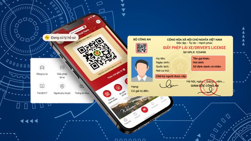 Cách tích hợp GPLX vào VNeID Cách tích hợp GPLX vào VNeID
