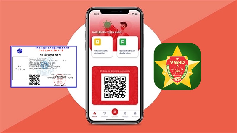 Cách tích hợp thẻ BHYT vào VNeID Cách tích hợp thẻ BHYT vào VNeID