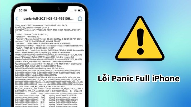 Lỗi Panic Full iPhone là gì? Lỗi Panic Full iPhone là gì?