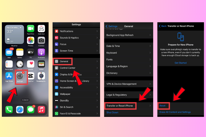 Restore điện thoại iPhone Restore điện thoại iPhone