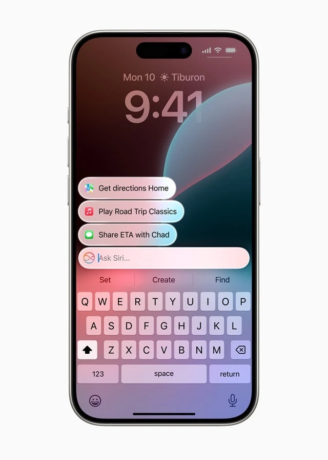 Siri thông minh hơn với AI trên ios 18 Siri thông minh hơn với AI trên ios 18