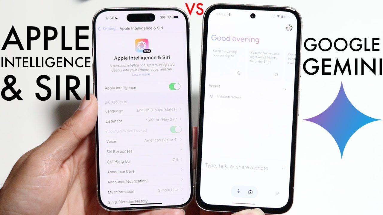 So Sánh Trực Tiếp: Siri Tiếng Việt vs. Gemini So Sánh Trực Tiếp: Siri Tiếng Việt vs. Gemini