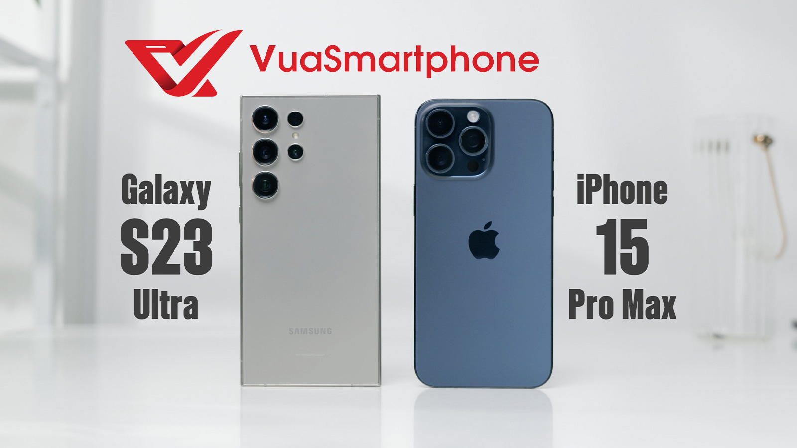 So sánh iPhone 15 Pro Max và Galaxy S24 Ultra So sánh iPhone 15 Pro Max và Galaxy S24 Ultra