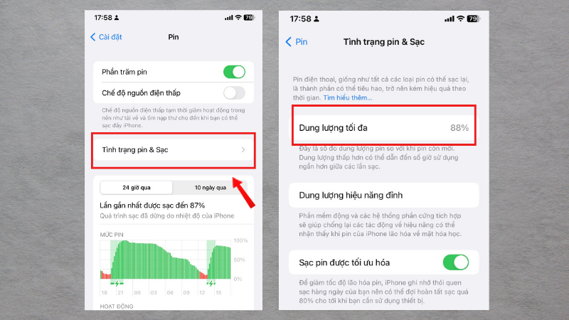 V&igrave; sao cần kiểm tra pin iPhone đ&atilde; thay chưa