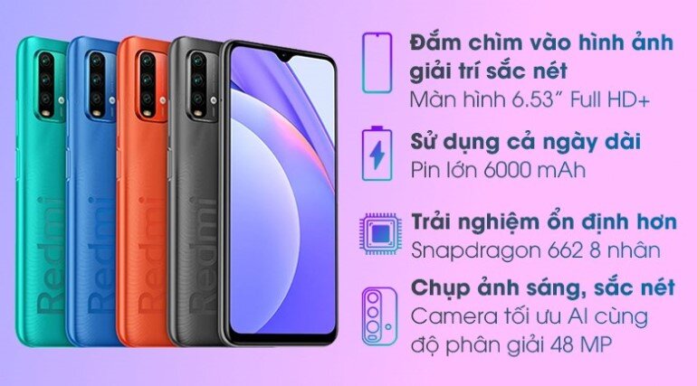 Điện thoại Xiaomi Redmi 9T Điện thoại Xiaomi Redmi 9T