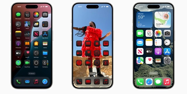 ios 18 Tùy biến giao diện màn hình chính ios 18 Tùy biến giao diện màn hình chính