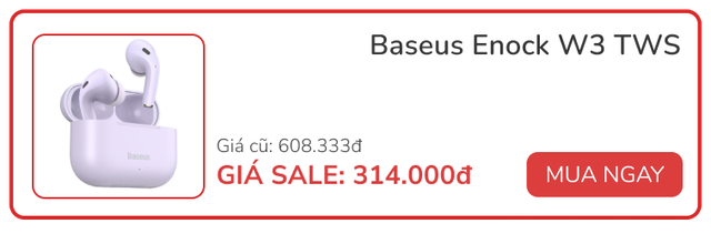 Tai Nghe Không Dây Baseus Enock W3 TWS Bluetooth 5.0 Âm Thanh Nổi Tai Nghe Không Dây Baseus Enock W3 TWS Bluetooth 5.0 Âm Thanh Nổi