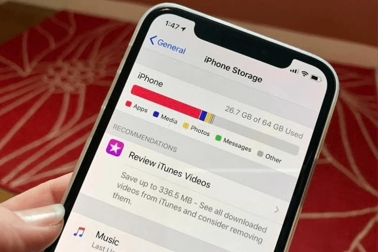 Giải phóng dung lượng iPhone 13 Pro Max