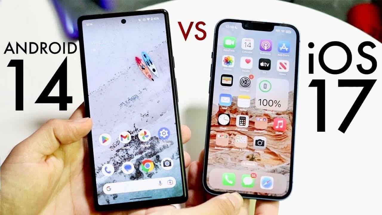 android 14 vs ios 17 android 14 vs ios 17