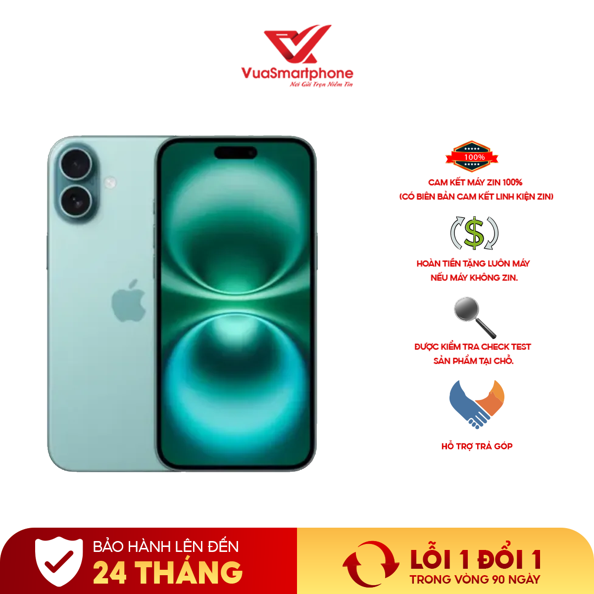 Điện Thoại iPhone 16 Plus Chính Hãng Apple