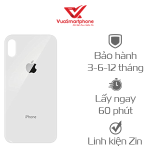 Thay kính lưng iPhone X Chính hãng