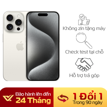 Điện thoại iPhone 15 Pro chính hãng Apple
