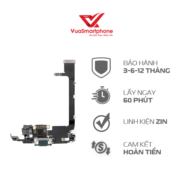 Thay bo sạc iPhone 12 Pro Max chính hãng